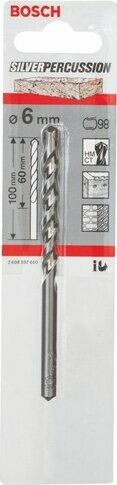Bosch  - Beton Matkap Ucu Cyl-3 - 6 X 60 X 100 Mm, D 5,5 Mm