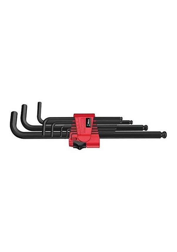 Wera 950/9 Pkl Bm Top Başlı Uzun Alyan Anahtar Takımı 05022086001