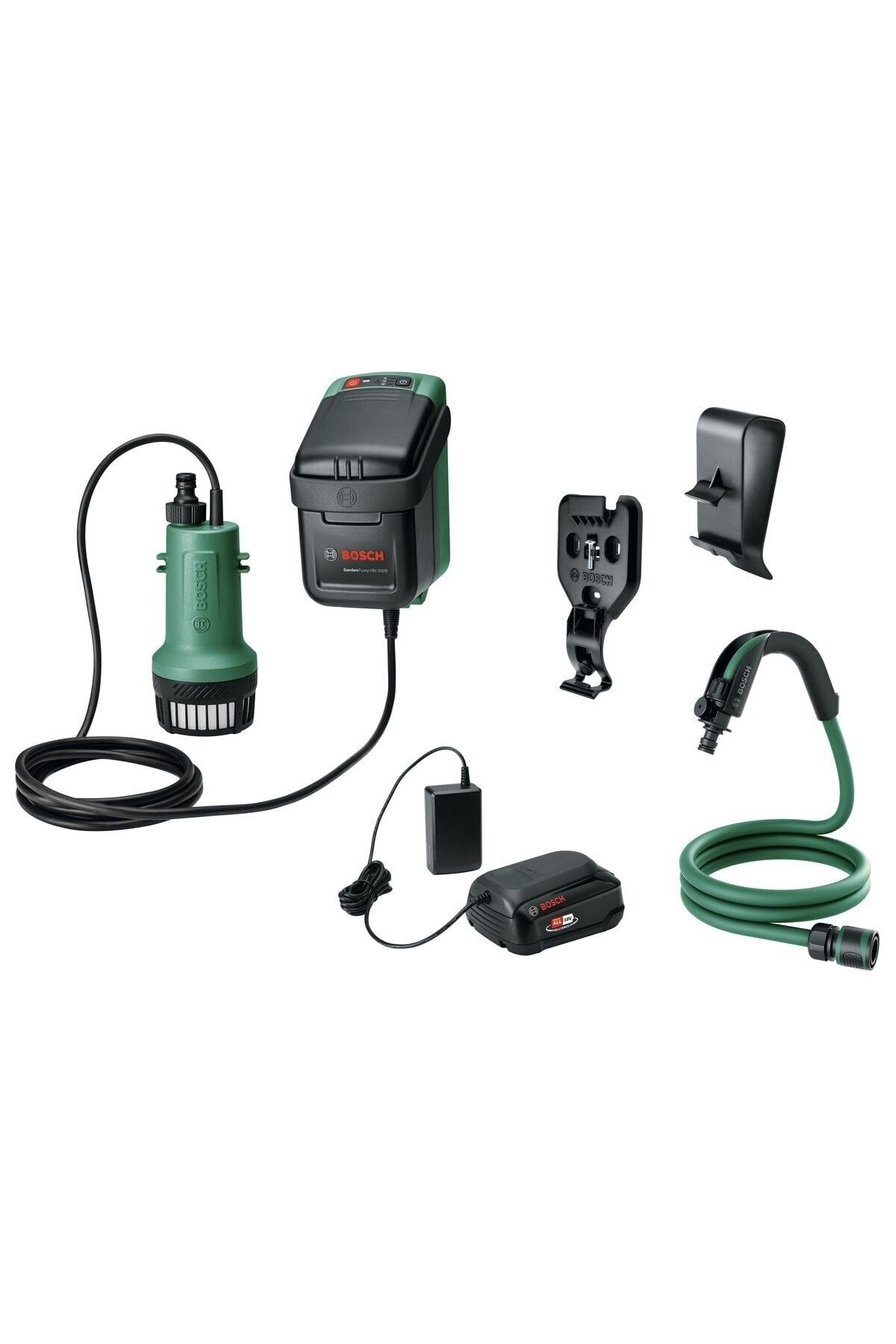 Bosch Bahçe Pompası Akülü 18 V Home&Garden Çok Amaçlı Bahçe Pompası (Akü ve Şarj Dahil)