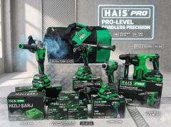 HaisPro 4'lü Profesyonel Akülü Set 21v Rb-04