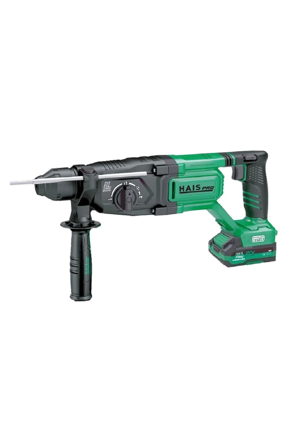 HaisPro Profesyonel Akülü Darbeli Kırıcı Delici Matkap 21 V 4.0 Ah Çift Akü ZA-DS-195