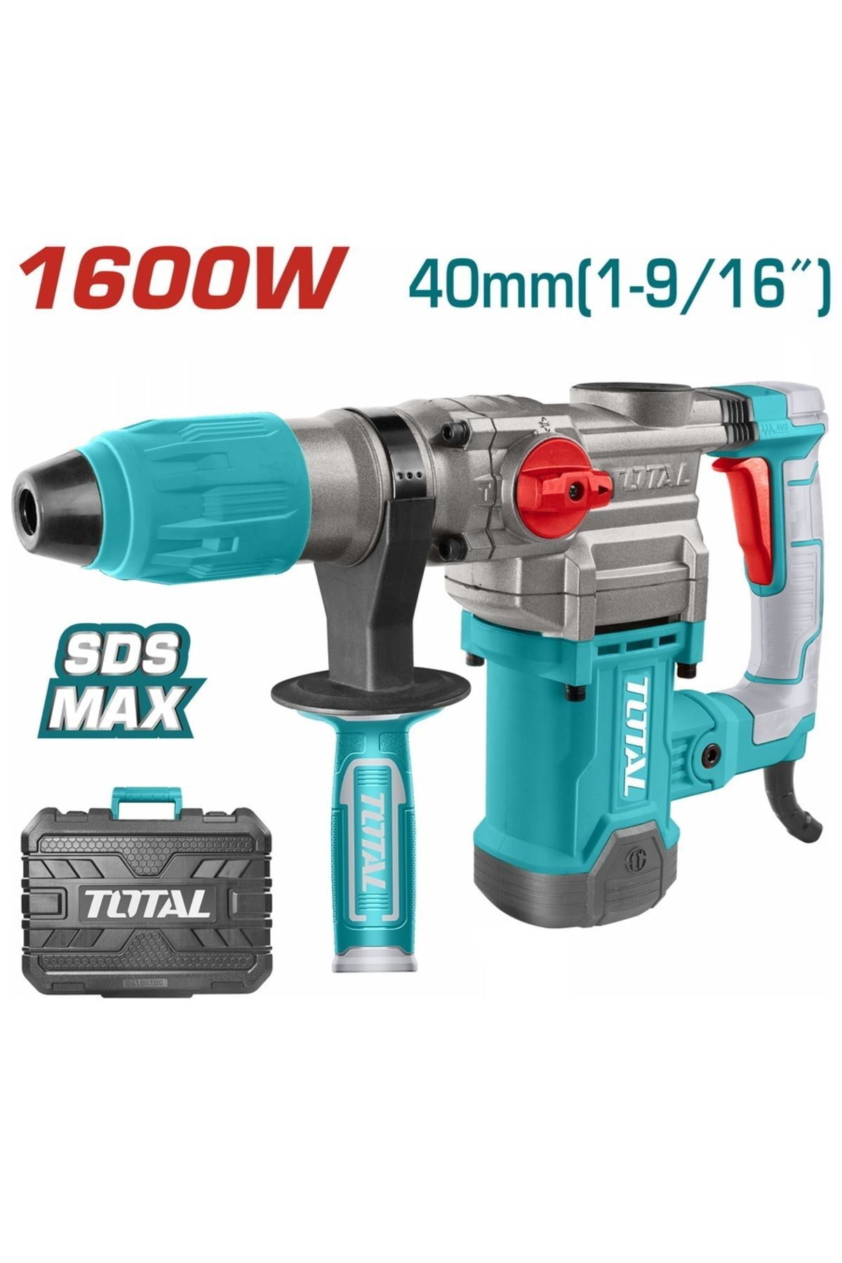 Total TH1163855 Sds Max 1600W 7.5 Kg 10.0J Kırıcı Delici Hilti
