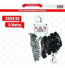Shun 2 Ton 5 Metre Zincirli Caraskal