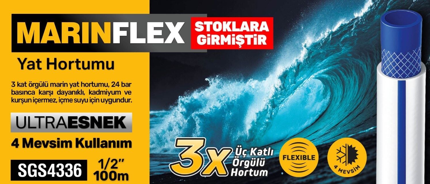 SGS4336 1/2 Marinflex Hortum 100 Metre