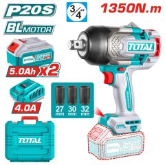 TOTAL LI-ON AKÜLÜ 1350 NM SOMUN SÖKME - TIWLI20135E