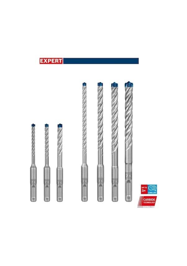 Bosch Expert SDS-Plus-7X Kırıcı Delici Uç Seti 7 Parça - 2608900195