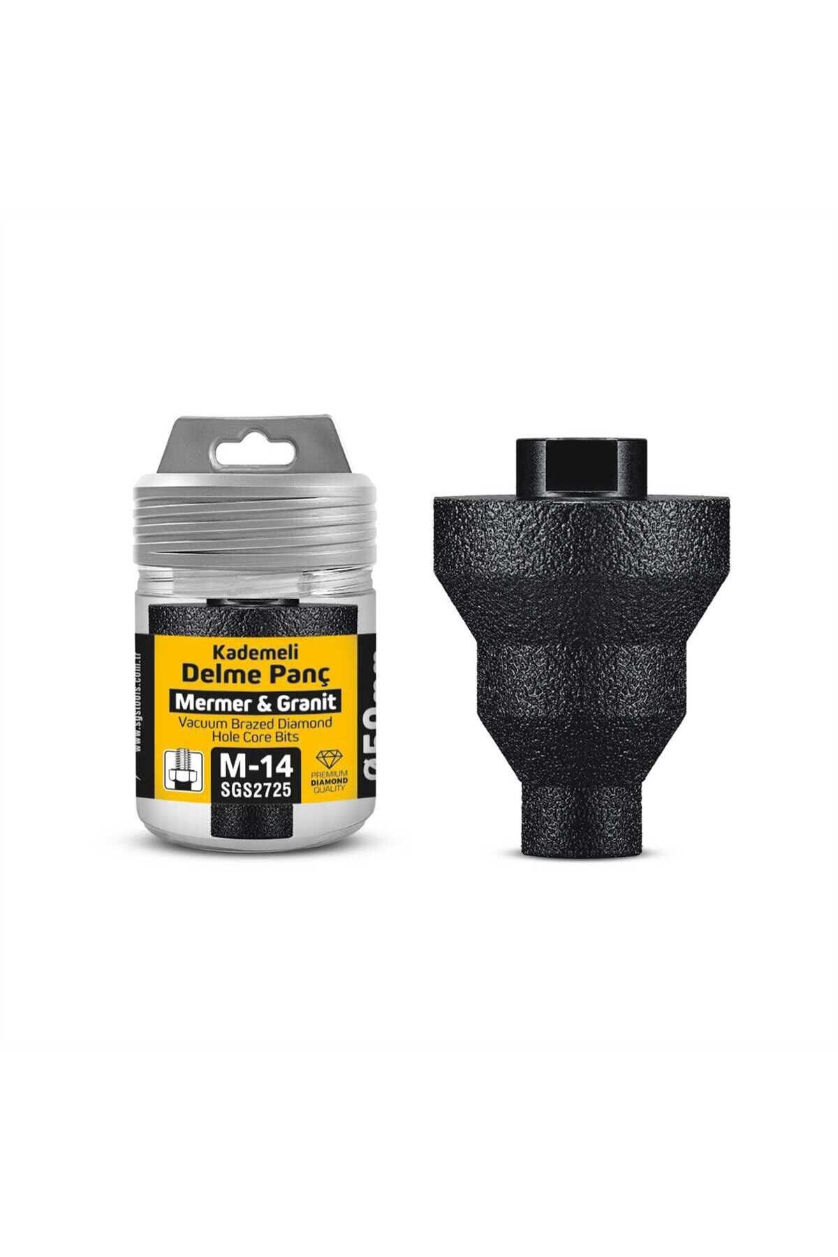 SGS 2725 Mermer Fayans Granit Delik Genişletme Pahlama Parlatma Konik Ucu Kademeli 20-35-50mm