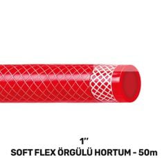 SGS4344 1'' Softflex Örgülü Hortum 50 Metre