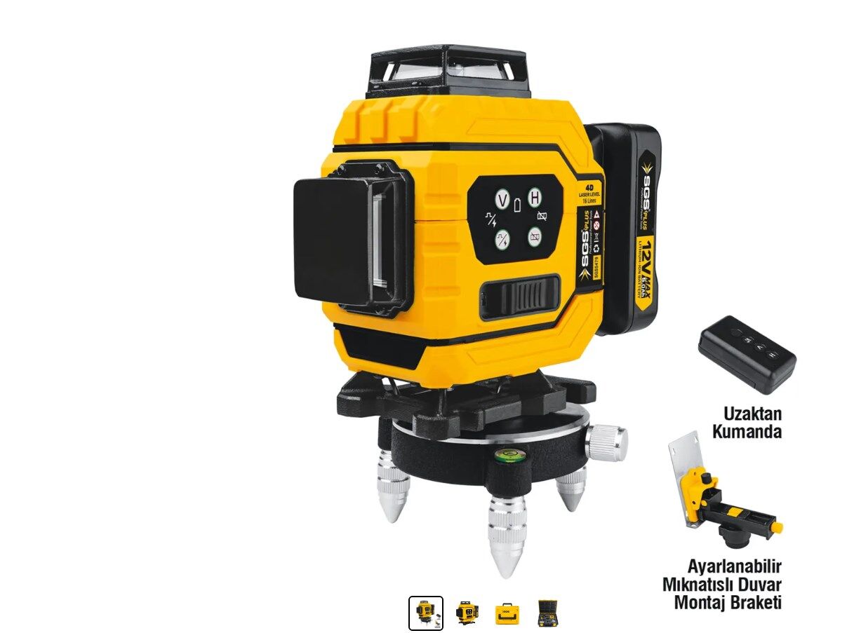 SGS5479 Lazer Hizalama Distomat (şakül) 16 Line 4*360
