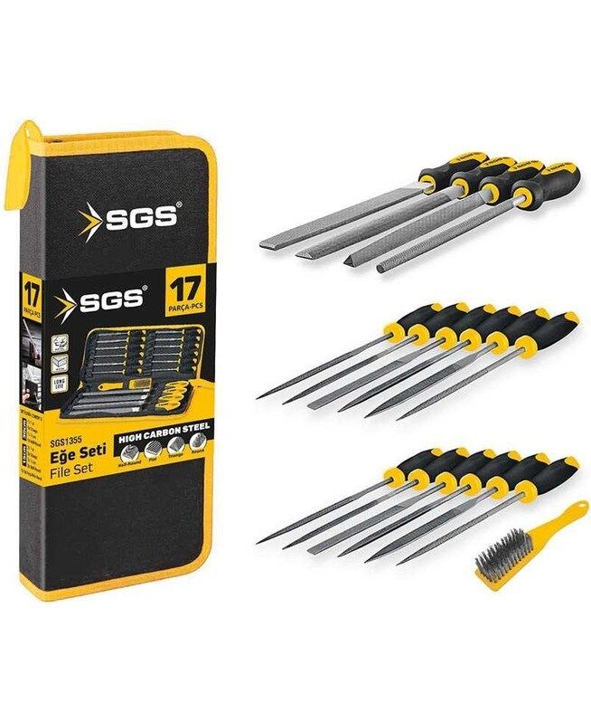 SGS1355 17PARCA Eğe Seti