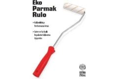 SGS6010 Eko Parmak Rulo 10Cm Saten ve Su Bazlı Boyalar İçin 1 Adet Ergonomik Kullanım