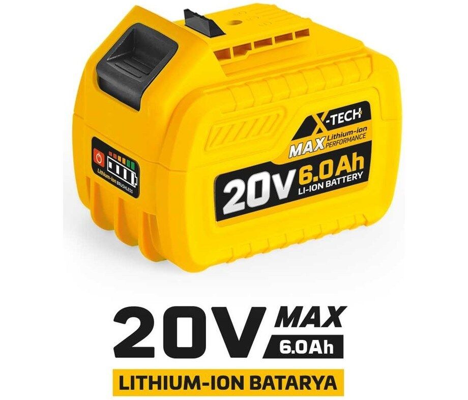 SGS 20 Volt Yedek Batarya(6.0AH)