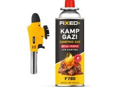 FİXONİC SGS782 Kamp Pürmüz Gaz Seti (Pürmüz Başlığı+Kamp Gazı)
