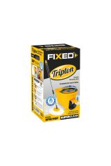 SGS4221 Tripton Pedallı Mikrofiber 360° Döner Başlıklı Mop ve Kova Paspas Temizlik Seti