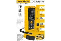 SGS5426 - 100 Metre Lazer Metre Mesafe Ölçer - Pisagor - Alan - Hacim - Mesafe - Otomatik Alçı ÖlçM