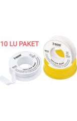 SGS1201 Profesyonel Teflon Bant 12 MMX10 mt 0,35 Gr-10 Lu Paket