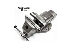 CMC6905 Dökme Demir Gövdeli Sabit Tezgah Mengene 8” 200 mm Masaya Sabitlenebilir Mengene