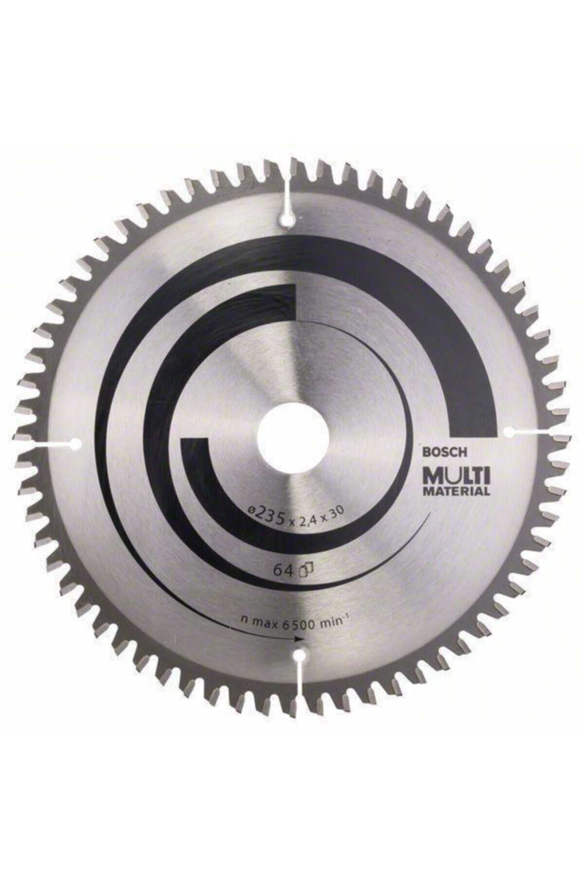 Bosch Multimaterial 235*30/25 Mm 64 Diş Daire Testere Bıçağı