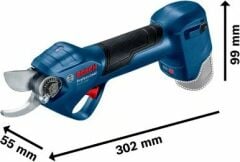 Bosch Pro Pruner Akülü Dal Budama Makası Akü Hariç