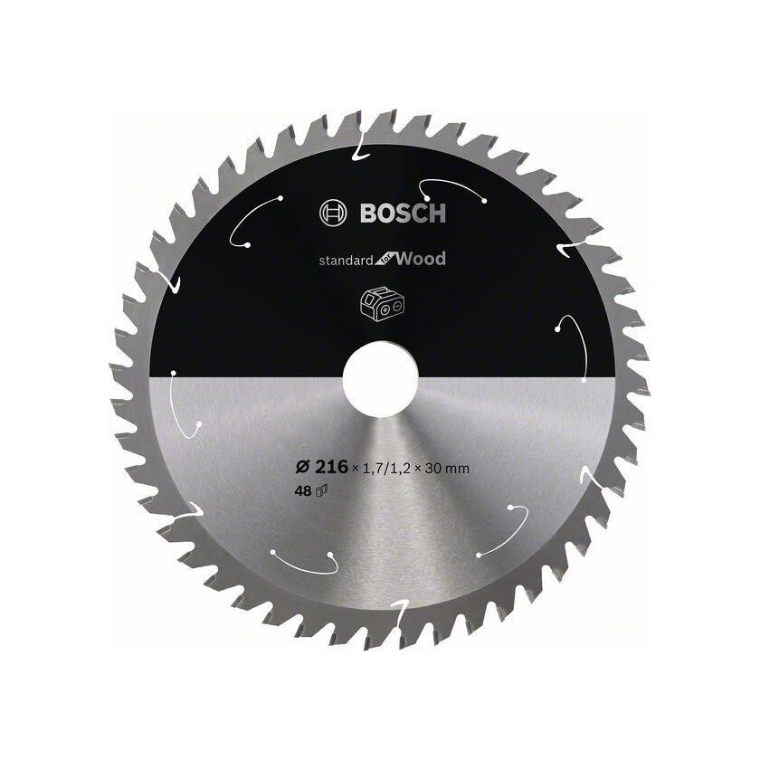 Bosch Standard For Wood 216 x 30 T48 Daire Testere Bıçağı - 2608837723