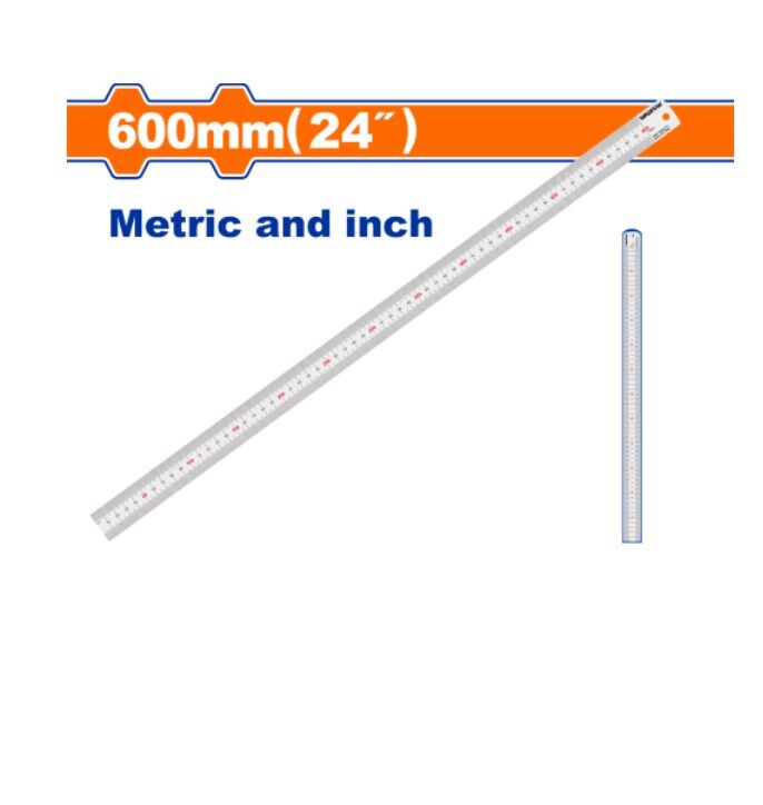 Wadfow Çelik Cetvel 600mm Wru1360