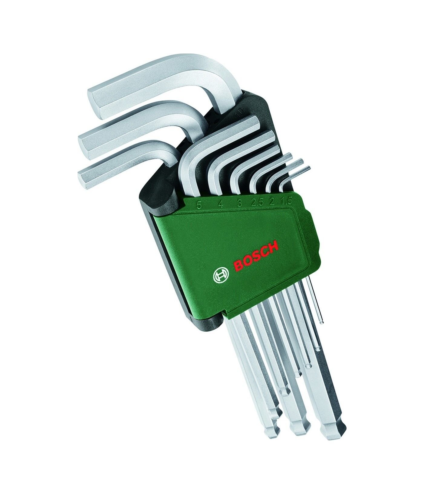Bosch Top Başlı Uzun Alyan Anahtar Takımı 9 Parça - 1600A02BX9