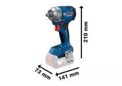 Bosch GDS 18V-350 Darbeli Somun Sıkma Makinesi Solo - 06019m5020