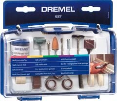 Dremel Çok Amaçlı Aksesuar Seti (687) 52'Li - 26150687JA