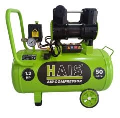 Hais 50 Litre Sessiz Yağsız Hava Kompresörü 1,5 Hp