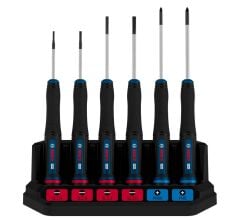 Bosch Profesyonel Hassas Tornavida PH/SL Seti, 6 Parça Klemens Tornavida