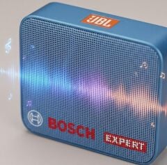 JBL Bosch Özel Seri, Go Essential, Bosch Expert Harman JBL Bluetooth Hoparlör, Ipx7, Mavi