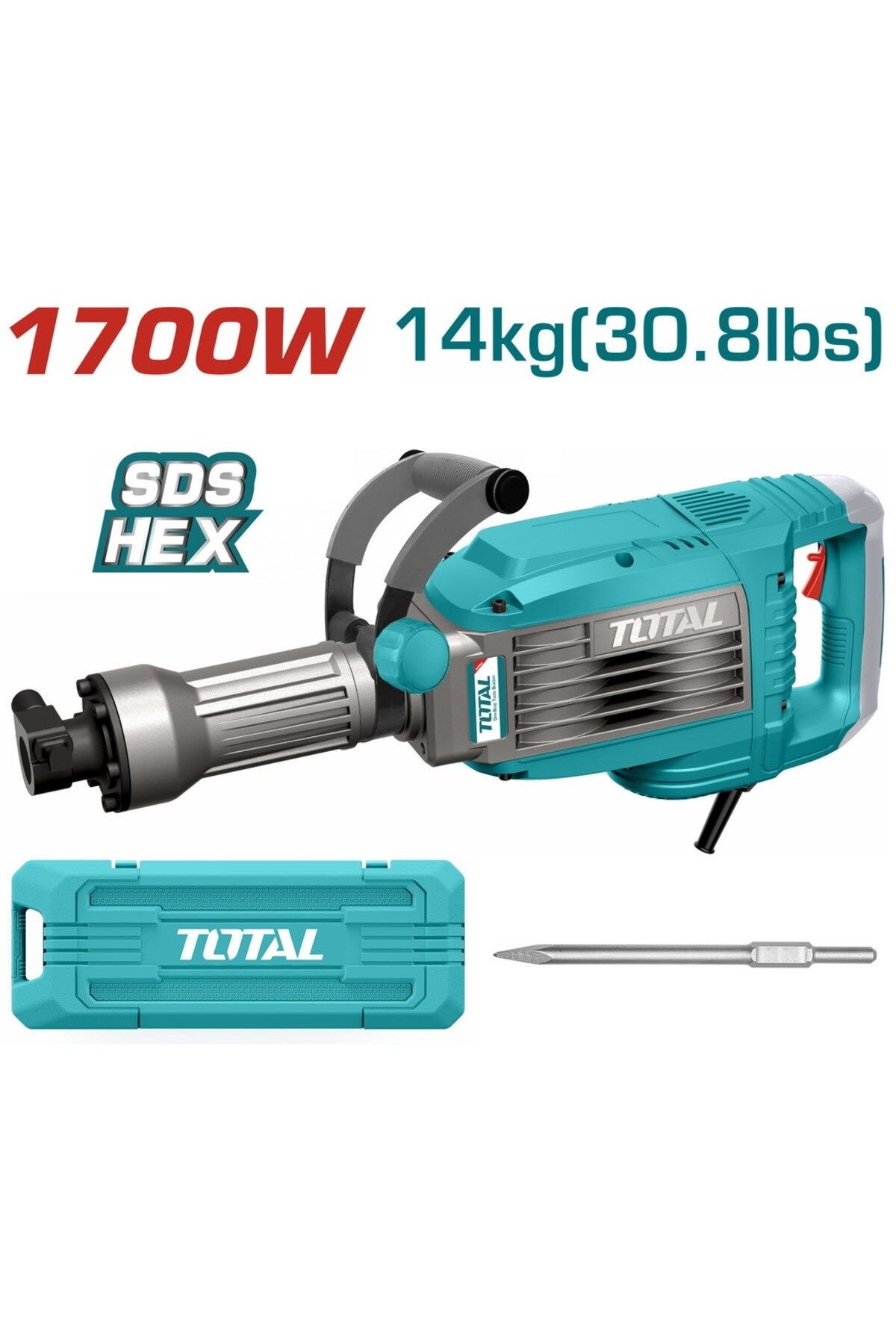 Total SDS HEX Kırıcı Hilti 1700 Watt TH217068