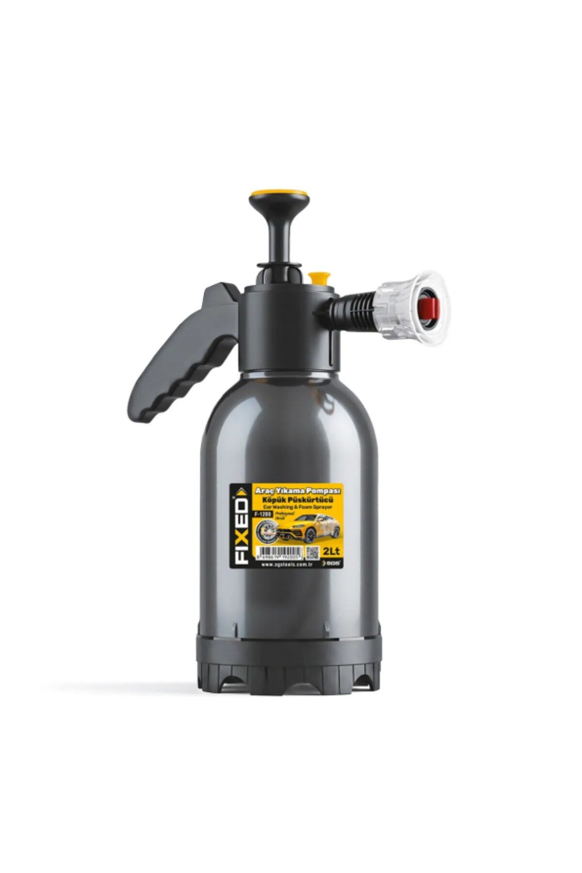 FIXED F1200 Basınçlı Köpük Püskürtücü 2 Litre Araç Yıkama ve İlaçlama Pompası