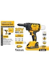 SGS5465 Akülü 20V 2.0Ah Perçin Tabancası