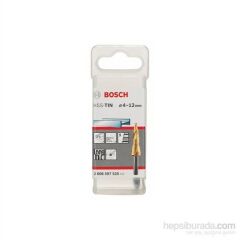 Bosch  - Kademeli Matkap Ucu Hss-Tin - 4 - 12 Mm, 6,0 Mm, 66,5 Mm