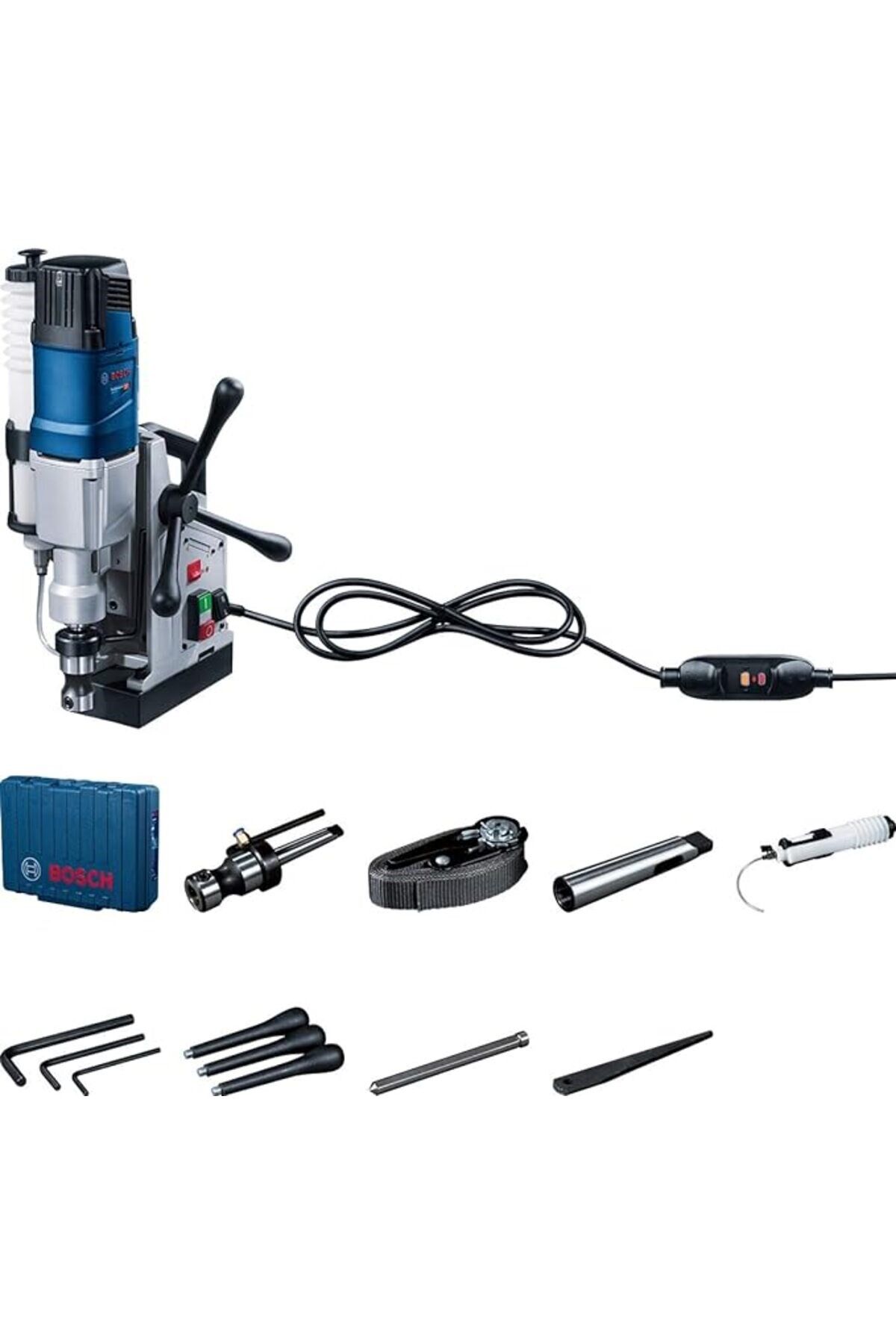 BOSCH Professional GBM 50-2 Manyetik Matkap (1.200 W, 50 mm metalde delme çapı)