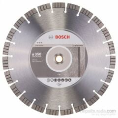 Bosch  - Best Serisi Beton İçin Elmas Kesme Diski - 350 X 20,00+25,40 X 3,2 X 15 Mm