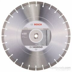 Bosch  - Best Serisi Beton İçin Elmas Kesme Diski - 400 X 20,00+25,40 X 3,2 X 12 Mm