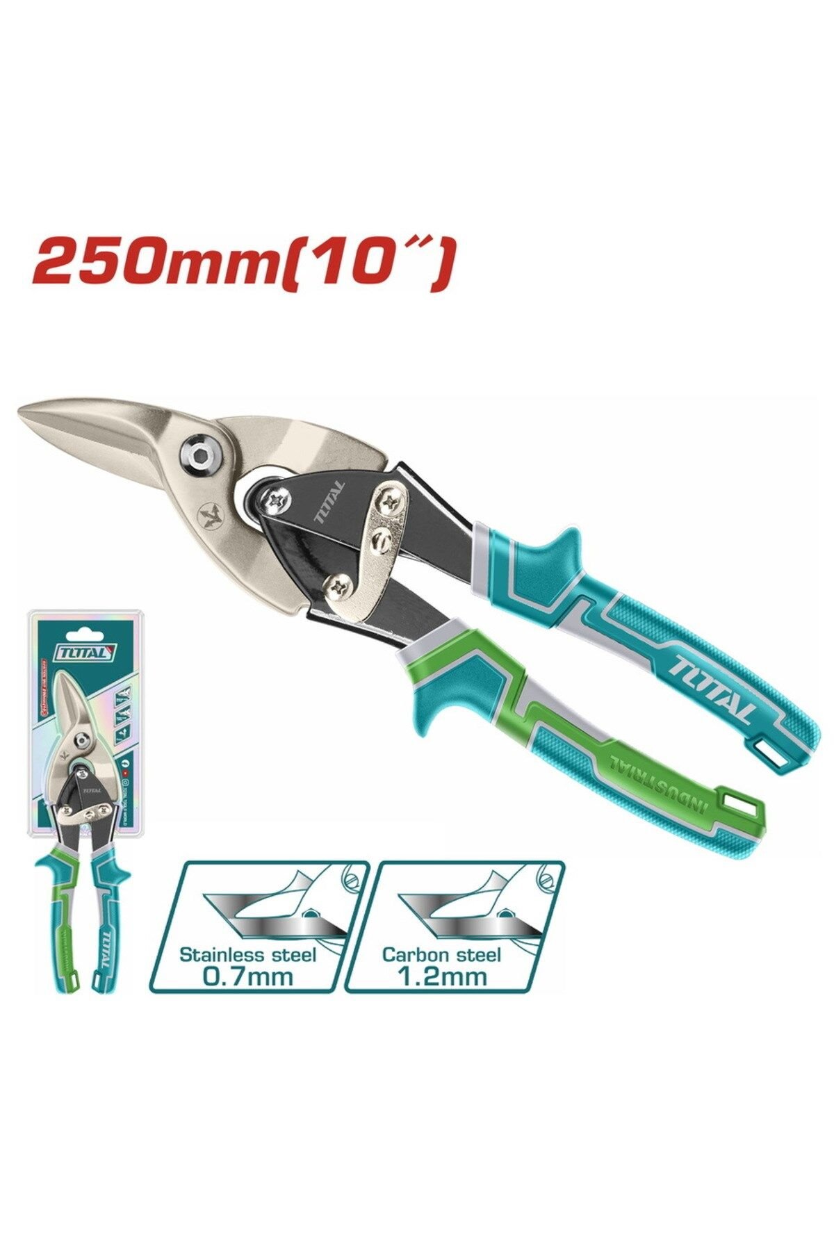 Alüminyum Ve Saç Kesme Makası SAĞ 250 MM Yüksek Kalite THT523106 NMS HIRDAVAT()