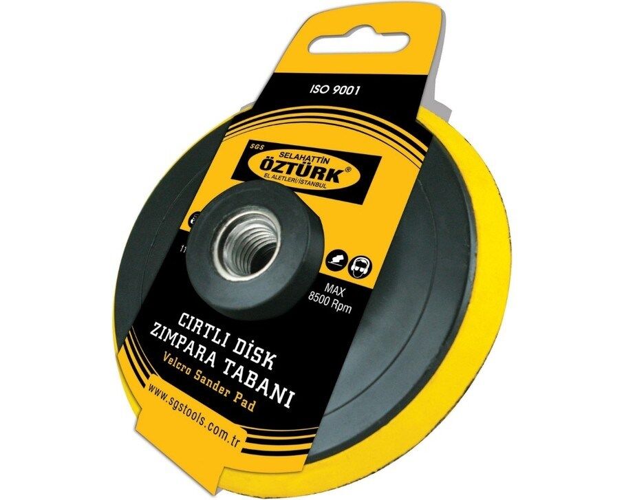 SGS285 Cırtlı Disk Altı Zımpara Tabanı 115'LIK