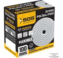 SGS2354 Elmas Polisaj Pedi Mermer-Granit-Fayans - Islak - 800 Kum - 1 Adet