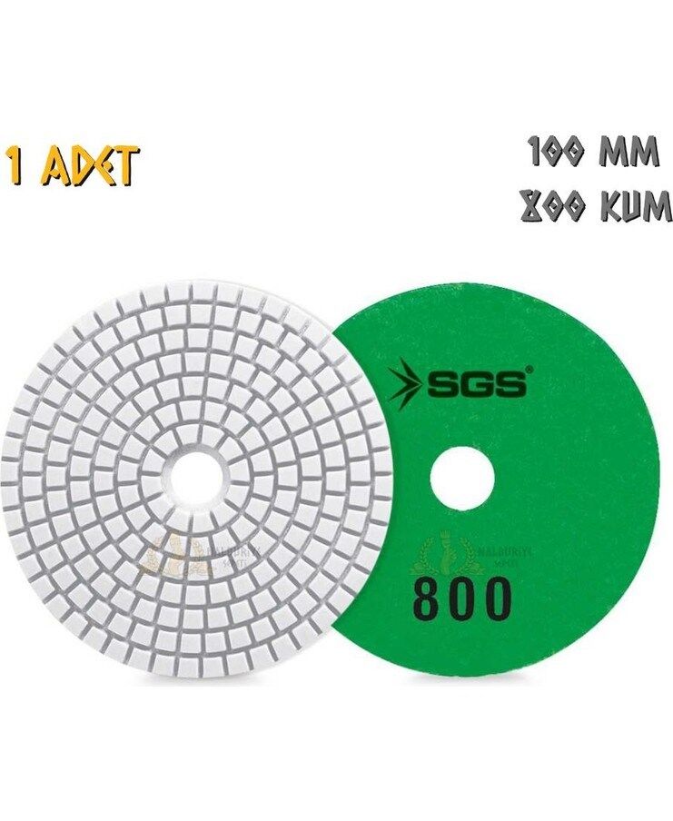 SGS2354 Elmas Polisaj Pedi Mermer-Granit-Fayans - Islak - 800 Kum - 1 Adet