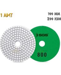 SGS2354 Elmas Polisaj Pedi Mermer-Granit-Fayans - Islak - 800 Kum - 1 Adet