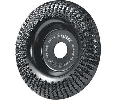 SGS2280 Kavisli Ahşap İşleme Diski 115 Mm Kalite Avuç Taşlama Aleti