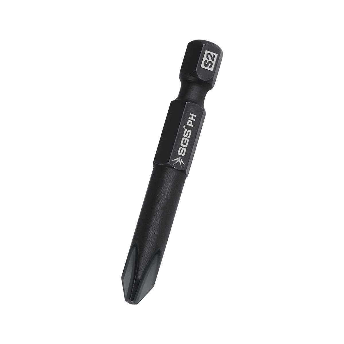 SGS3801 Yıldız Uçlu Bits S2 Ph1*50mm Black-pro Series - 10 Adet
