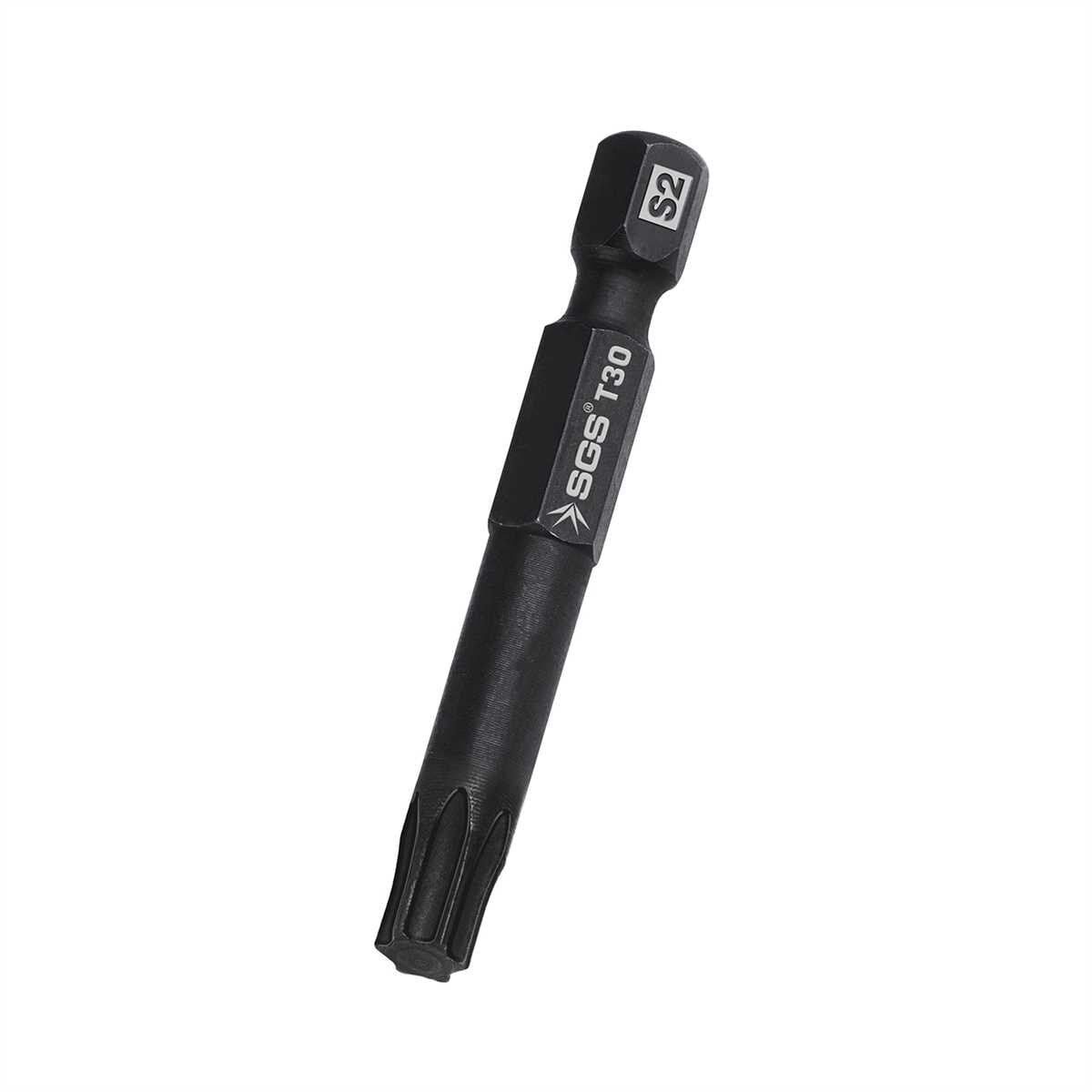 Sgs3845 Torx Uçlu Bits S2 T30 100mm Black-pro Series - 10 Adet