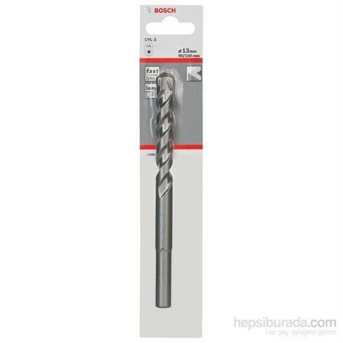 Bosch  - Beton Matkap Ucu Cyl-3 - 13 X 90 X 150 Mm, D 10 Mm