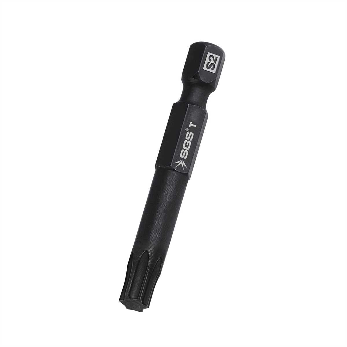 Sgs3847 Torx Uçlu Bits S2 T40 50mm Black-pro Series - 10 Adet