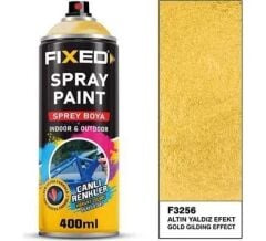 SGS FİXED F-3256 Sprey Boya Akrilik - Altın Yaldız Efekt 320 gr 400 ml