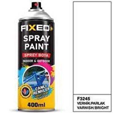 SGS FİXED F3245 Akrilik Vernik Parlak Sprey Boya 400 ml